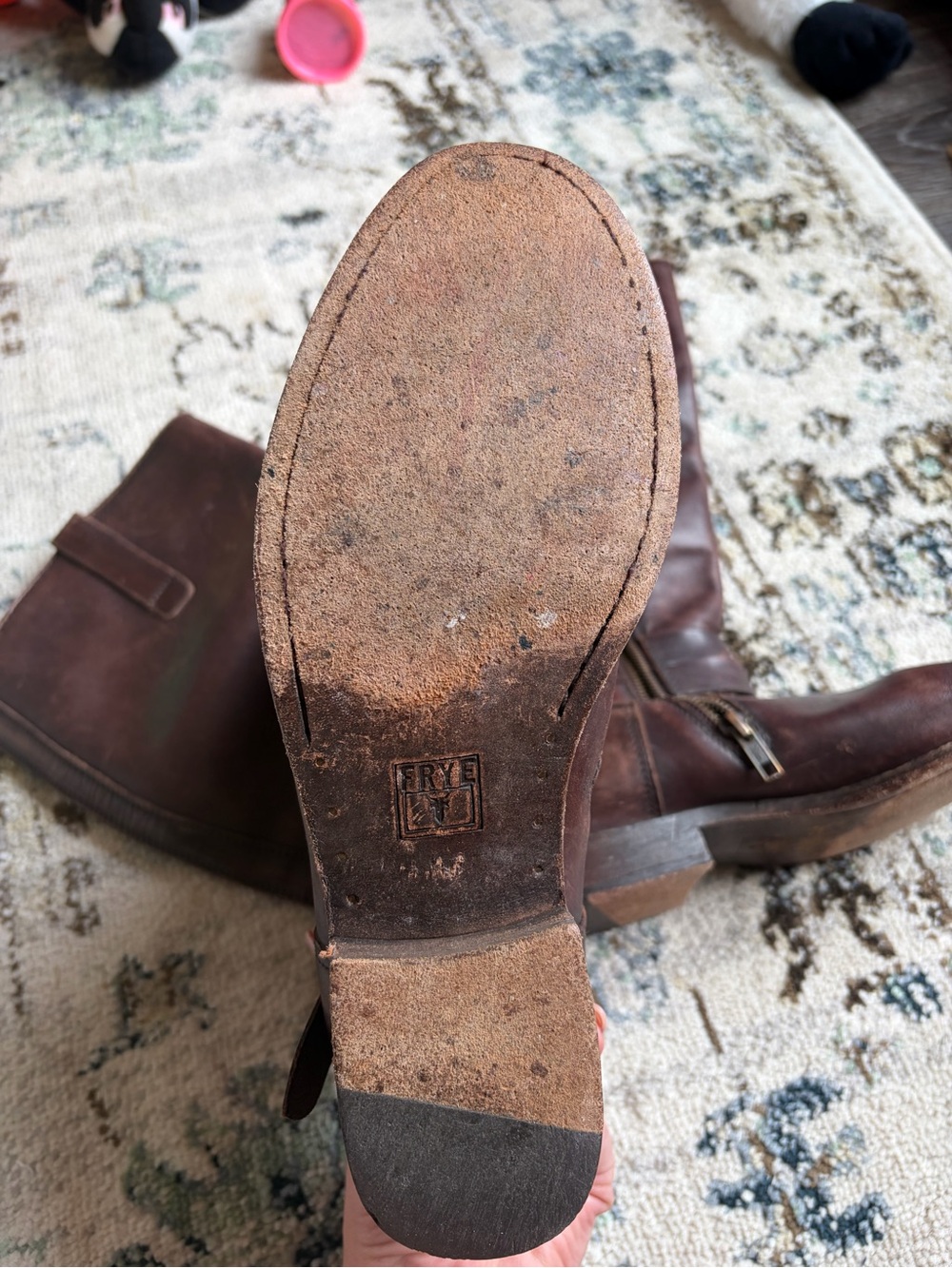 Frye Leather Riding Boots - Melissa Boot - Picture 3 of 7
